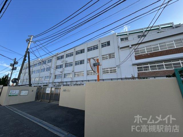 中学校　高槻市立第三中学校（中学校）まで378m