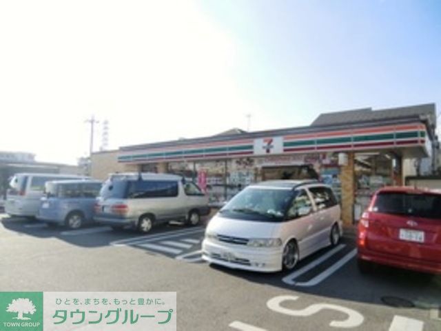 コンビニ　セブンイレブン松戸三ケ月店（コンビニ）まで610m