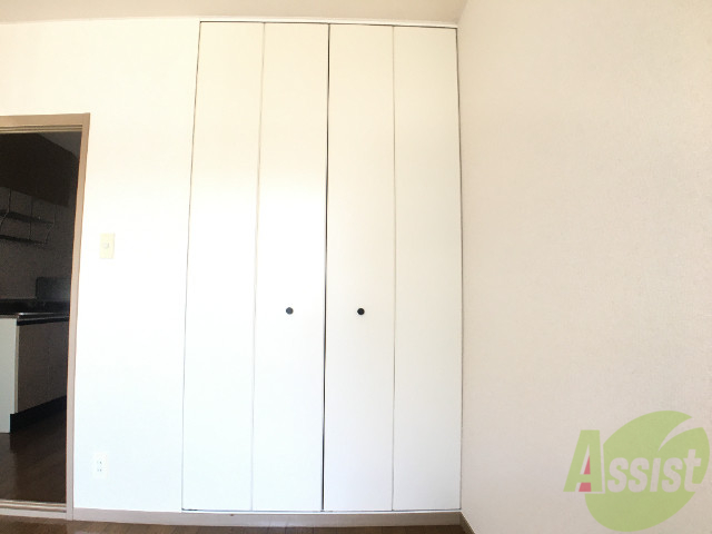 収納　クローゼットも大きいのでなんでも入りそうですよね。