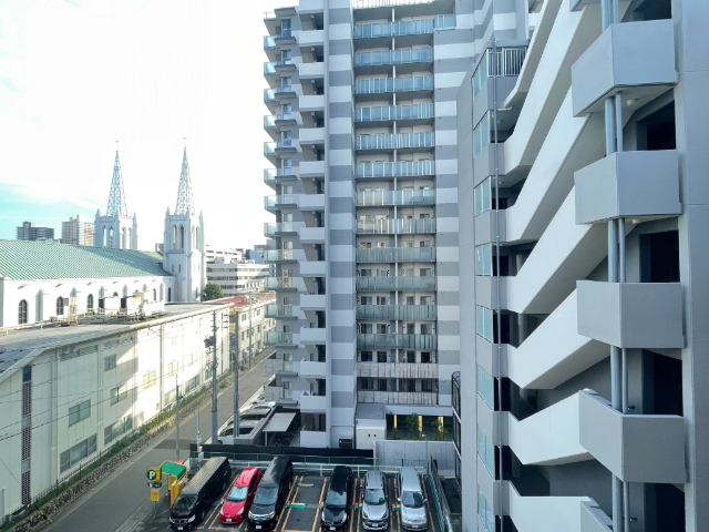 眺望　３枚窓になっておりますので、明るさも違いますね