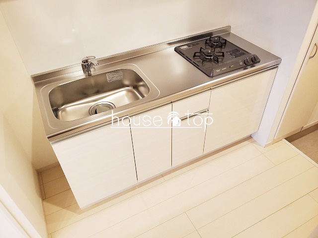 キッチン　2口コンロ付システムキッチン