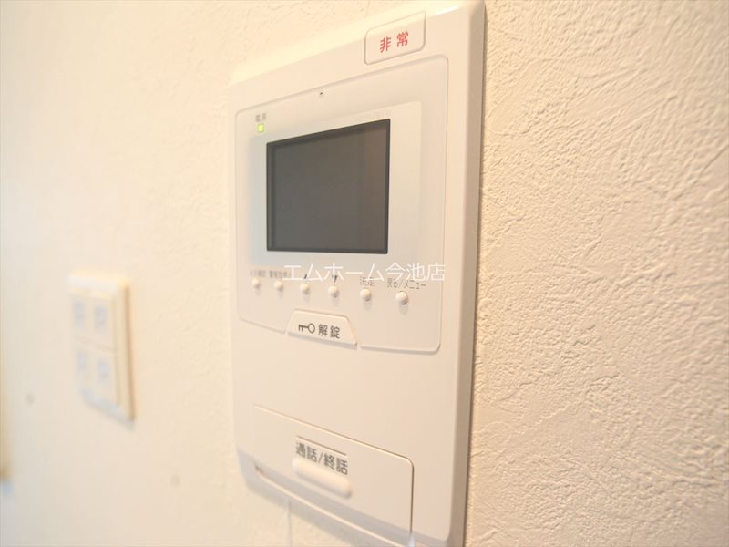 セキュリティ　TVモニター付インターホン