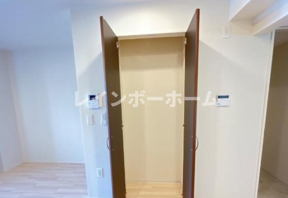 収納　大きなスペースがあり、収納には困りません
