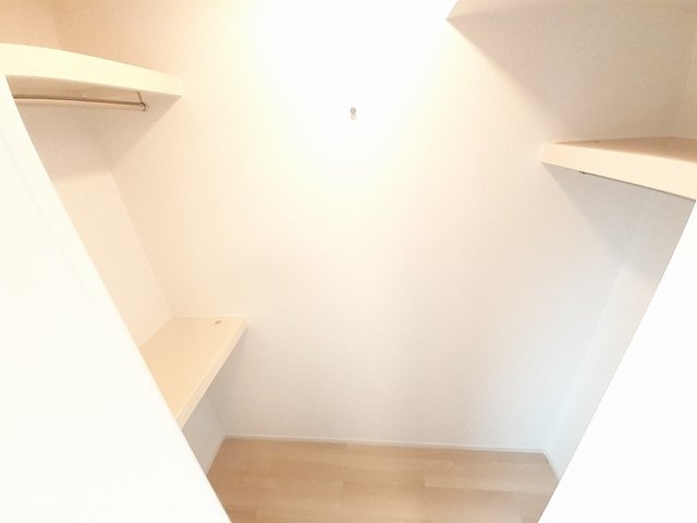 収納　収納のためのスペースです