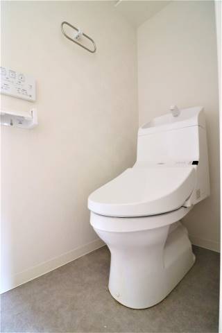 トイレ　清潔感のあるトイレです。
