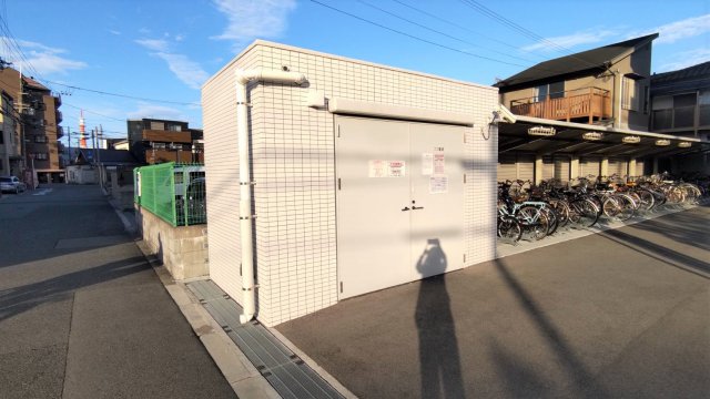 その他設備　入居者専用のゴミ置き場です