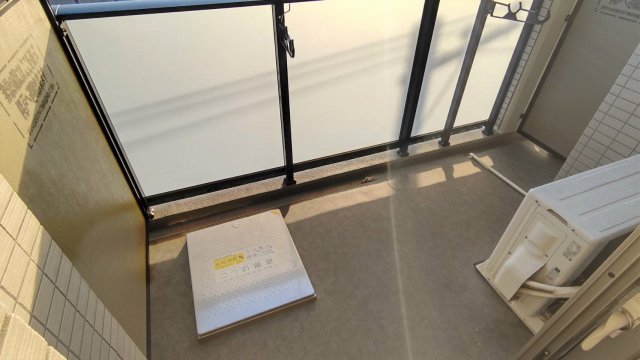 バルコニー　広々としたバルコニーです