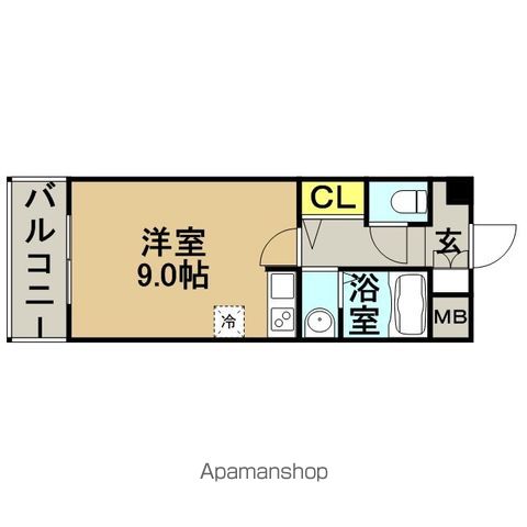 No.62 TOWERS AVANTGARDE博多の間取り写真