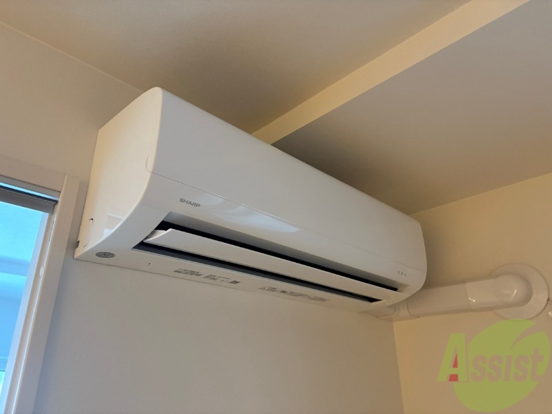 その他設備　エアコンがありますので夏でも快適に過ごせます！