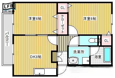 ファミール葛原Iの間取り写真