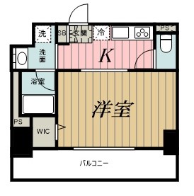 ＪＲ総武線 千葉駅 徒歩13分 14階建 築4年の間取り写真