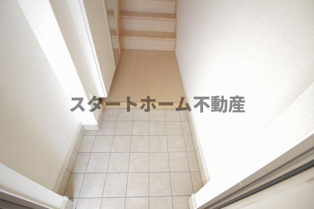 玄関　落ち着いた玄関です