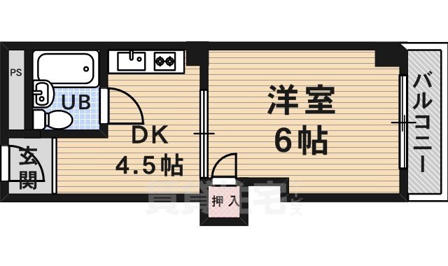 山崎第8マンションの間取り