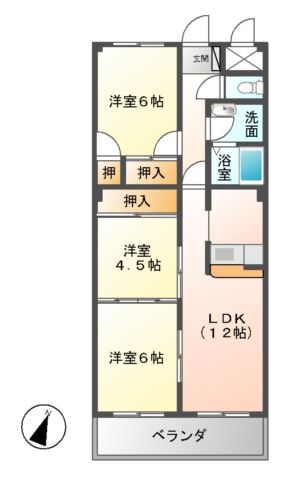 ハイツ百年の間取り