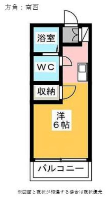 神奈川県相模原市中央区上溝７（アパート）の賃貸物件の間取り