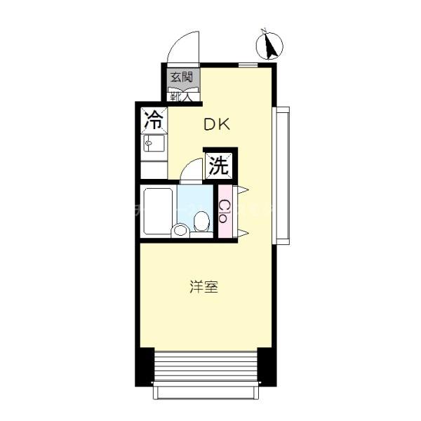 ウイングコート石川台の間取り