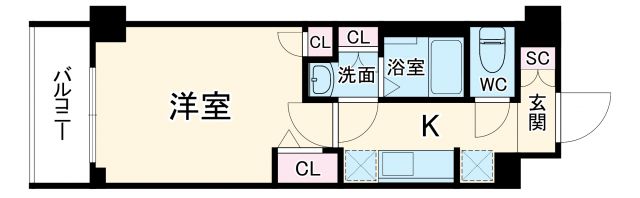 Ｎステージ鶴見の間取り