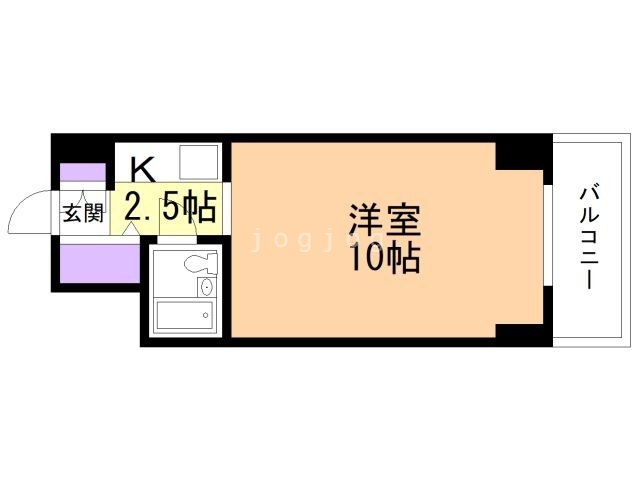 シティパレス本町の間取り