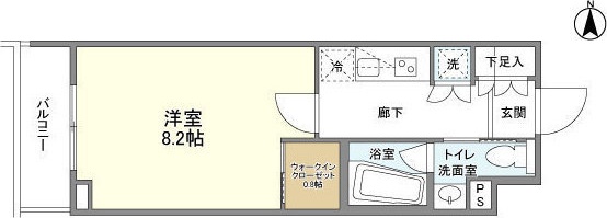 コンフォリア桜上水の間取り