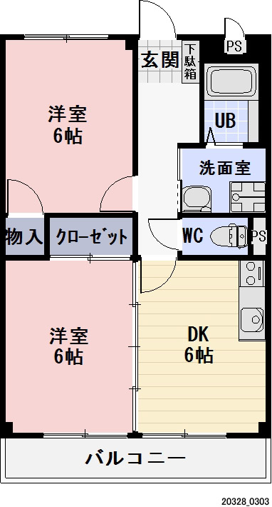 サンセール下小沢の間取り