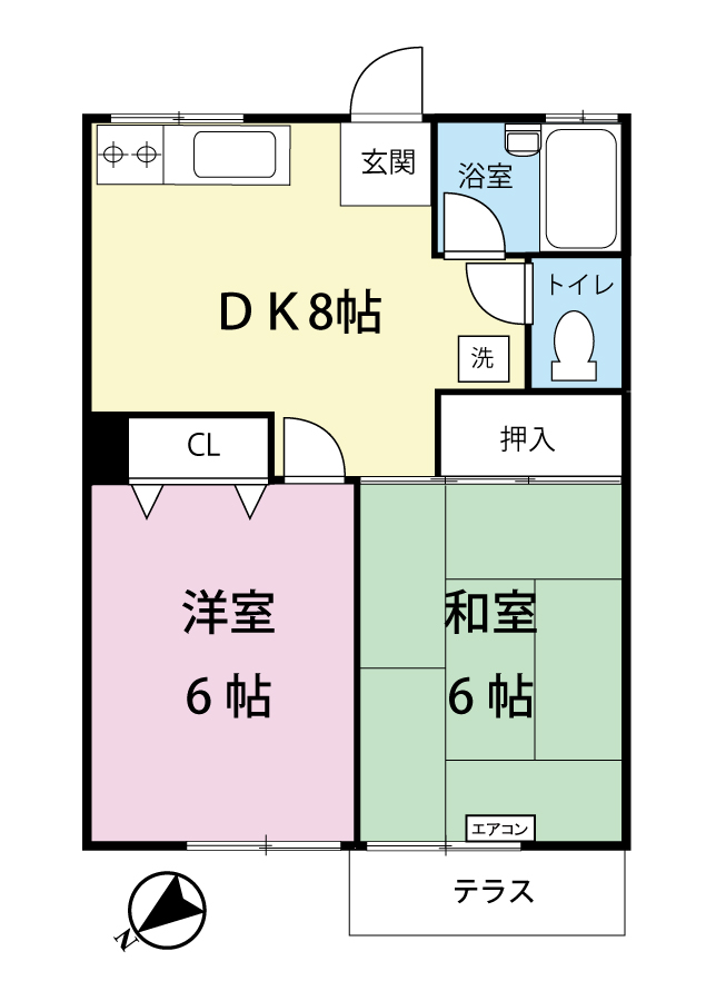 ウインズモア3の間取り