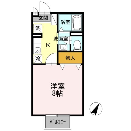 棒屋第３住吉ハイツの間取り