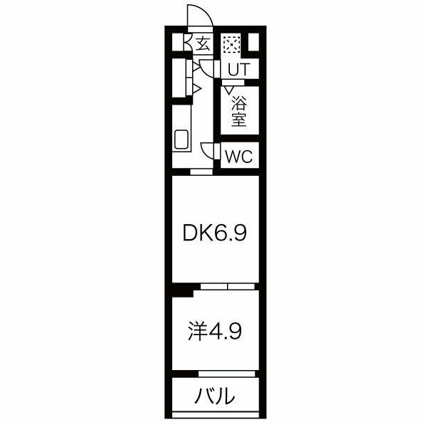 フォーリアライズ京都東寺の間取り