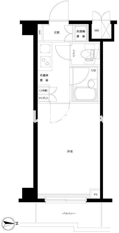 ルーブル蒲田六番館の間取り