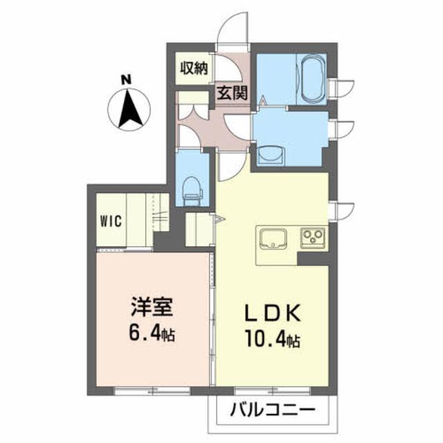 カーサフルッタIの間取り