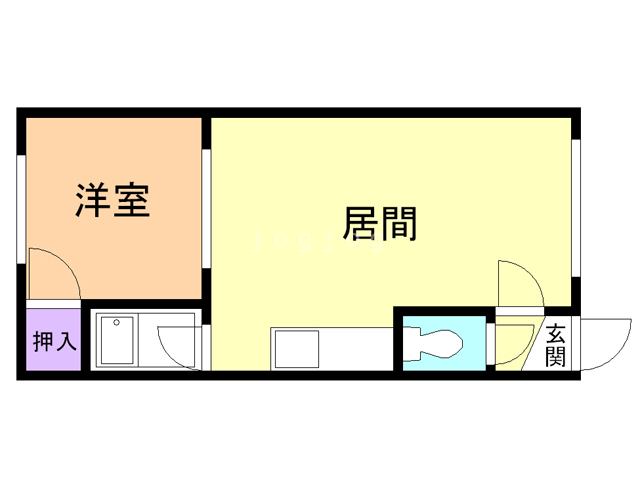 ロマンチストの間取り