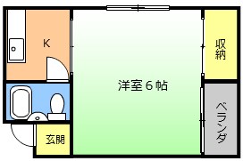 ジョイフル堺の間取り