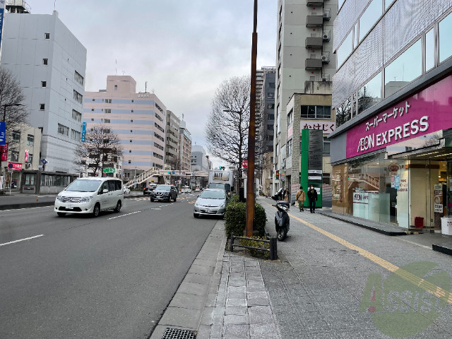 【仙台市若林区清水小路のマンションの駐車場】