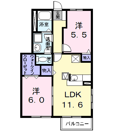 Ｉ・Ｆｉｅｌｄ　Ｂの間取り