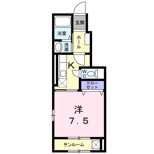 エスポワールの間取り