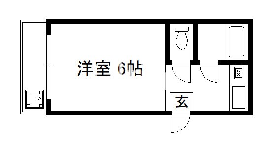 メゾンアオヤマの間取り