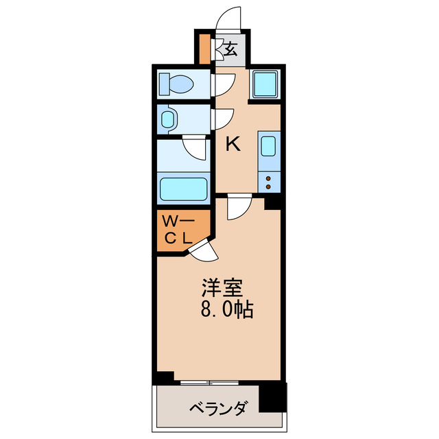 ブランシエスタ泉の間取り