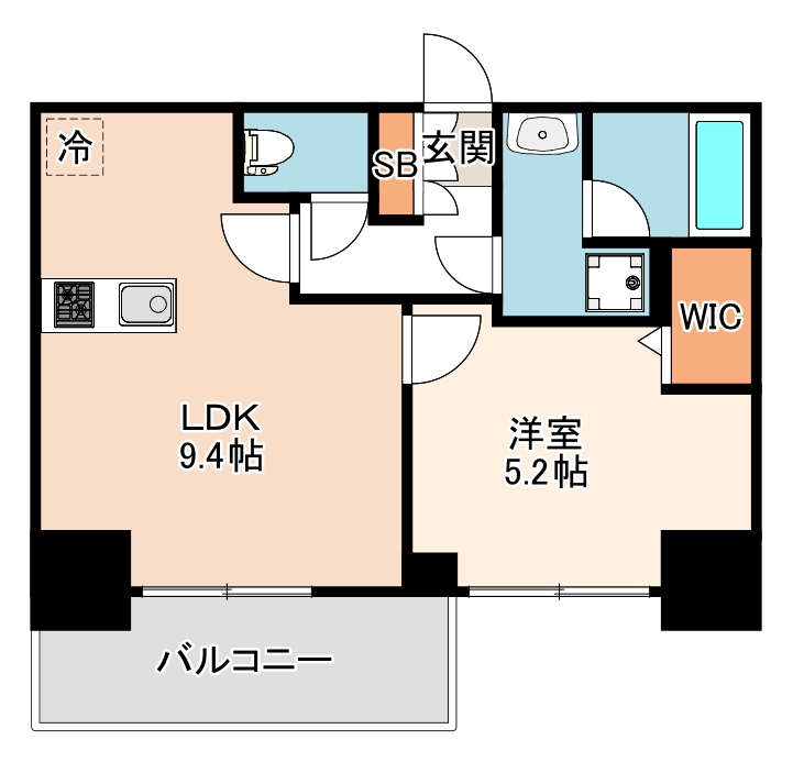 アーバネックス南森町EASTの間取り