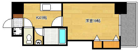 アベニュー牛田新町の間取り