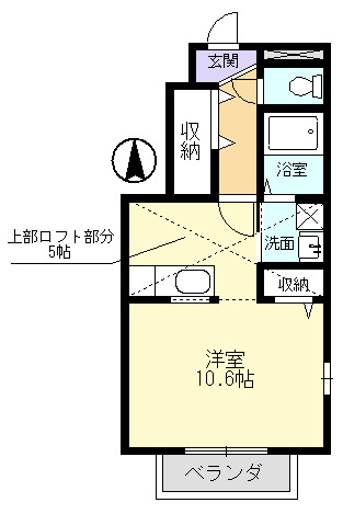 ロフト・ルースの間取り