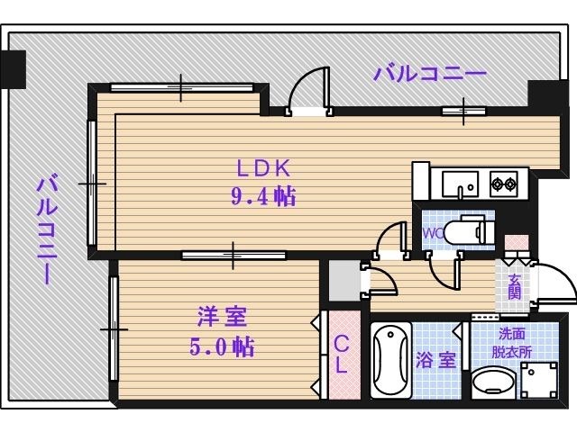 赤坂ランドマークタワーの間取り