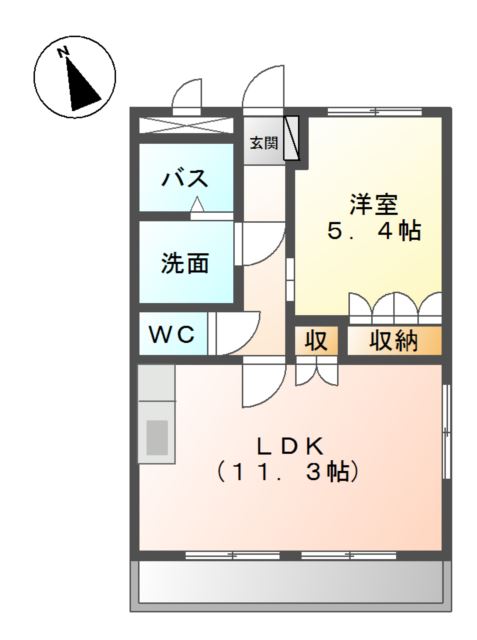 ディアベルジュの間取り