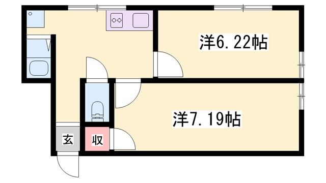 安栄ビルの間取り