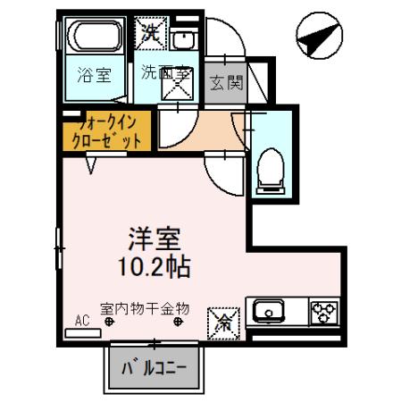 アバンウェル本江の間取り