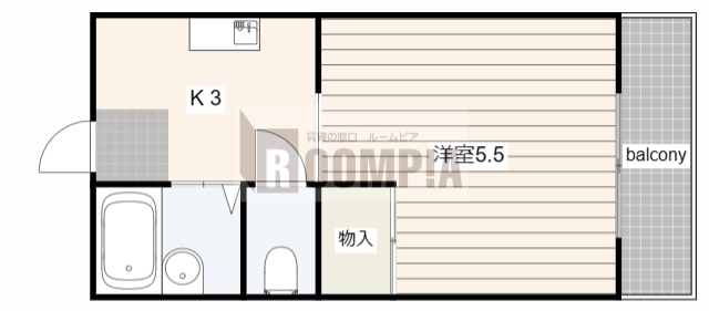 ルミエール野村の間取り