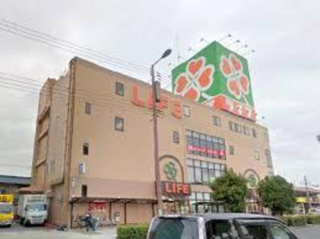 スーパー　ライフ平野西脇店（スーパー）まで486m