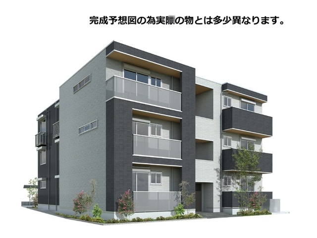 建物外観　建物外観パース