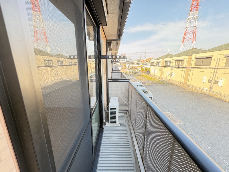 バルコニー　日当たり良好！