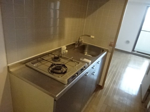 キッチン　2口ガスコンロ