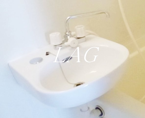 洗面設備　洗面台です。