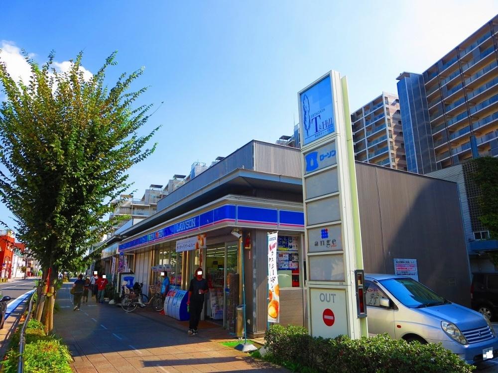 コンビニ　ローソン 野沢一丁目店（コンビニ）まで345m